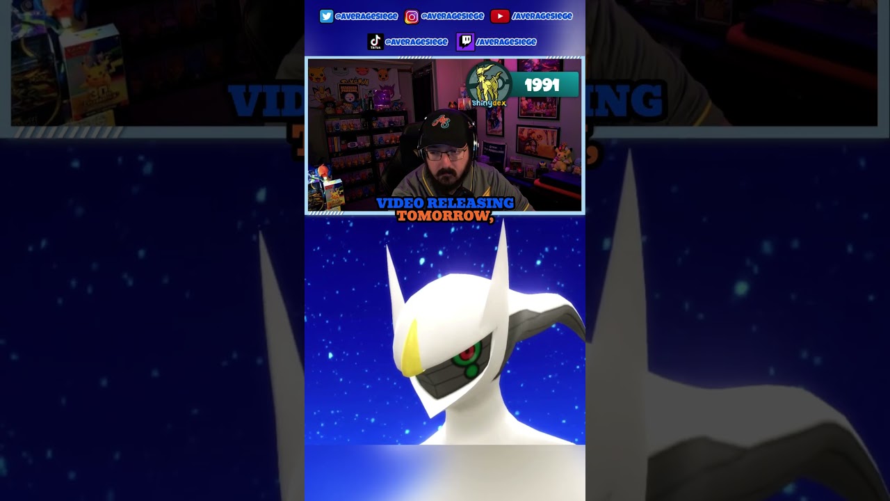 107 Days Shiny Hunting Arceus