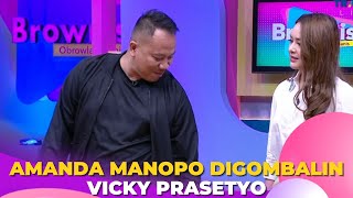 AMANDA MANOPO Speechless Digombalin VICKY PRASETYO | BROWNIS (9/2/23) P2