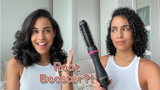 Revlon Root Booster One Step Blowdry | Curly Thick Hair | Sharlene Radlein screenshot 3