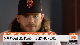 Breaking News from SF Giants - Brandon Belt Exclusive Interview