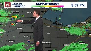 Spotty showers cooling temperatures going into Thursday WTOL 11 Weather