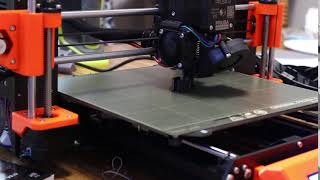 Time Lapse of Prusa Mk3s 3d Printer Making a Whistle