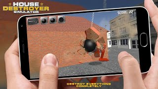 Destroyer House Simulator - Destruction Home Simulator - Android Gameplay screenshot 1