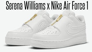 Serena Williams x Nike Air Force 1 “Summit White”