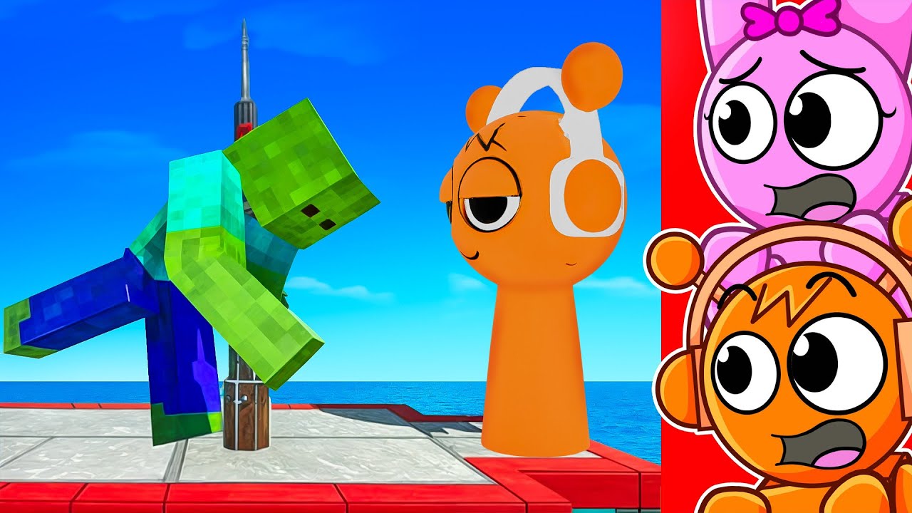 OREN vs MONSTERS in Minecraft!