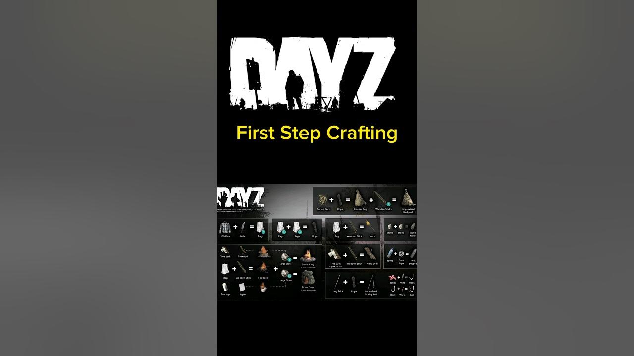 DayZ / First Step Crafting dayz dayzstandalone dazcrafting YouTube