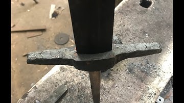 Viking errr Long Sword Build pt 4 the guard and pommel