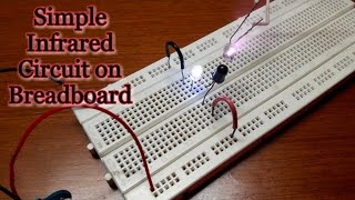 How connect IR sensor on breadboard.