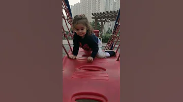 Lets play on swings. Kids love play area. Come follow me - Babylicious.