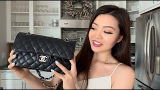 Review and What's in my Bag - Chanel Classic Flap Size Small
