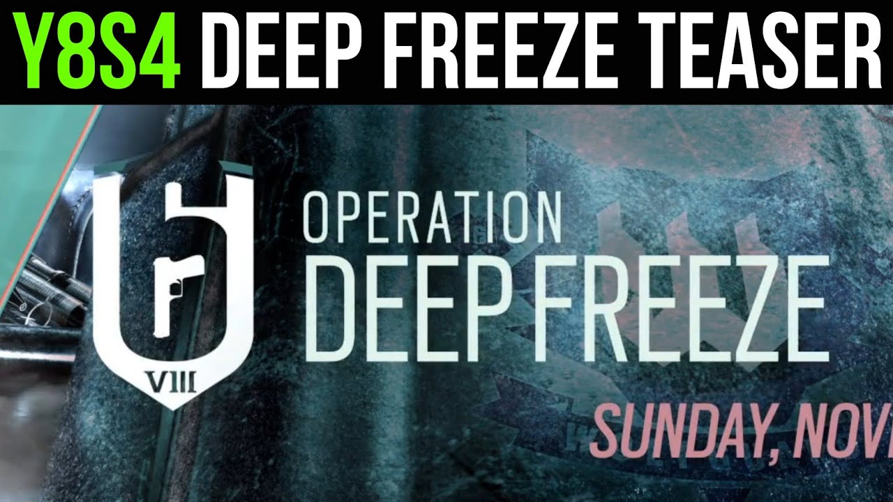 Year 8 Season 4: Operation Deep Freeze Release Postponed : r/Rainbow6