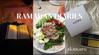 Ramadan Diaries Ep 9: my cozy night time routine (skincare, breaking fast, and more)