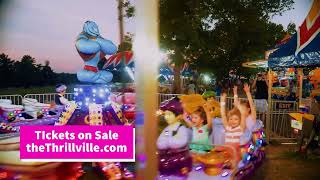 Thrillville Fair Returning to Shrine on Airline February 16-25, 2024.