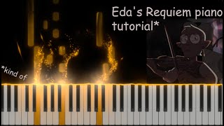 Vignette de la vidéo "Eda's Requiem Piano Tutorial (kind of)"