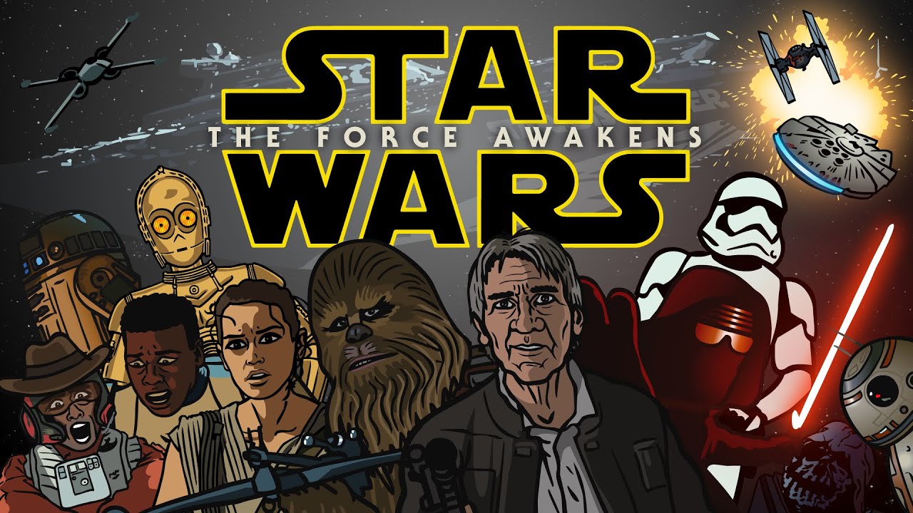 ⁣Star Wars The Force Awakens Trailer Spoof - TOON SANDWICH