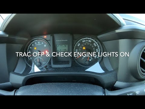 2010 Toyota Tacoma Check Engine Light And Traction Control | Shelly
