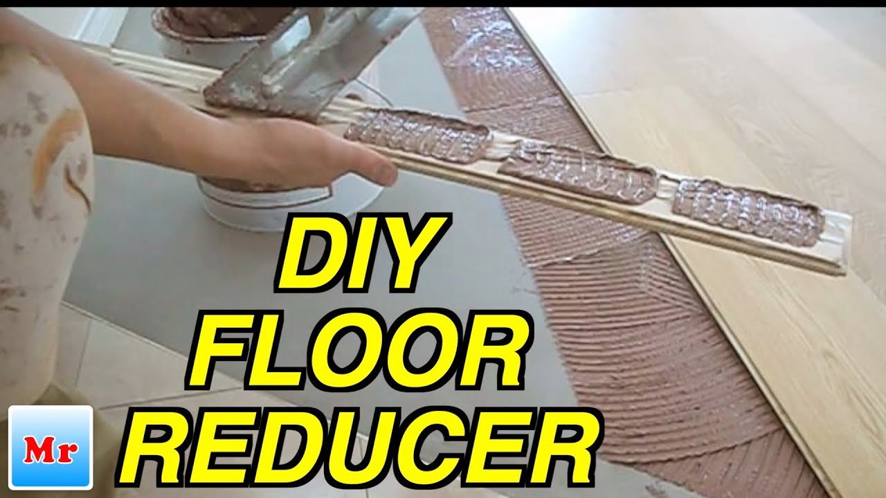 How To Make And Install Wood Reducer From Tile To Hardwood Youtube