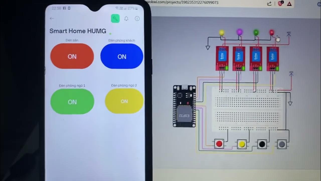 Project Smart Home Simulation - Dự án Xây dựng ứng dụng IoT mô phỏng ...