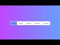 Navigation Menu Hover Animation Using HTML & CSS | CSS Hover Animation