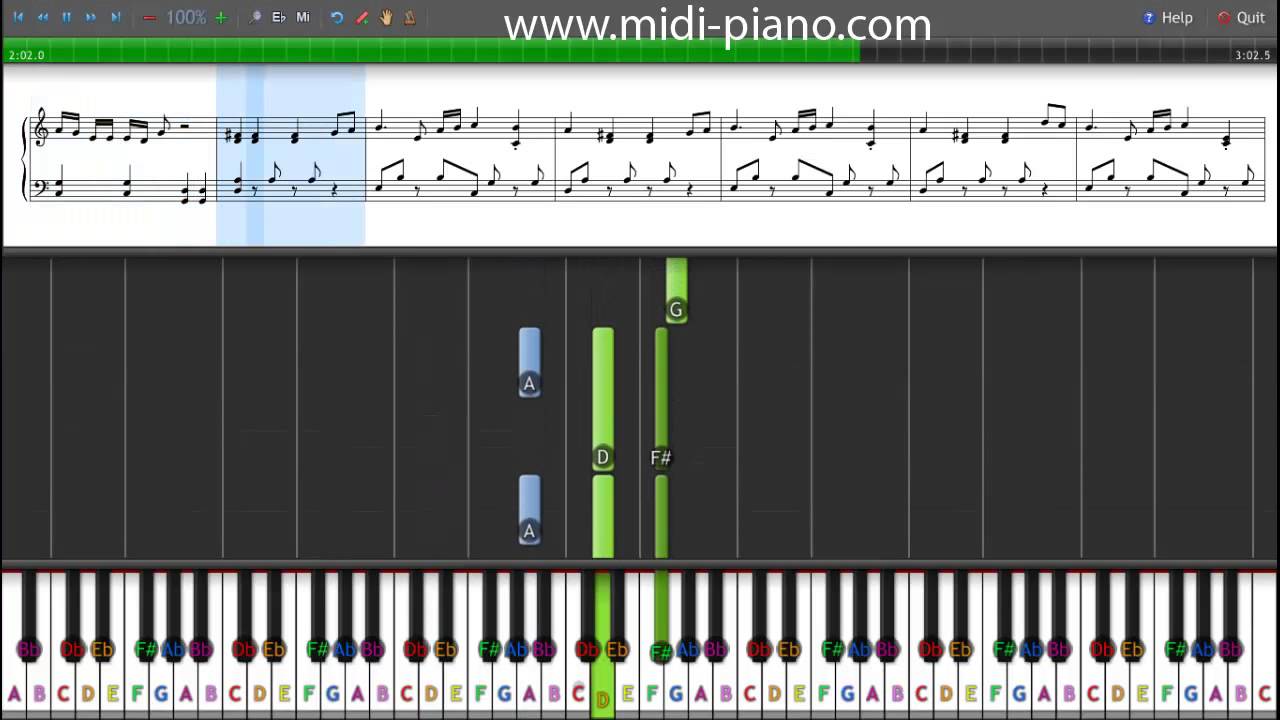 How To Play - Passenger - Let Her Go - Piano Tutorial With ...