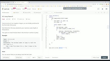【每日一题】45. Jump Game II, 9/29/2020