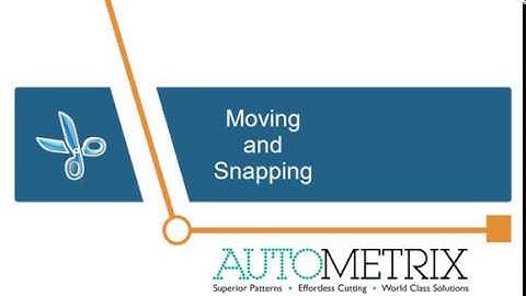 PatternSmith Quickstart 003 - Moving and Snapping
