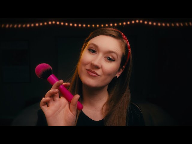 ASMR Doing Your Makeup Roleplay 💄 Layered Sounds