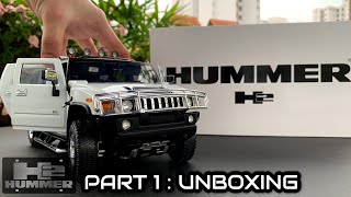 【入手困難】DIE-CAST PROMOTIONS HUMMER2 1:18 Unboxing Hummer H2 1/18 Diecast Model | PART 1 - YouTube