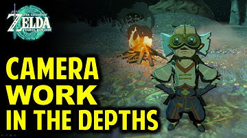 Camera Work in the Depths Quest Walkthrough | Find Robbie | Legend of Zelda: Tears of the Kingdom
