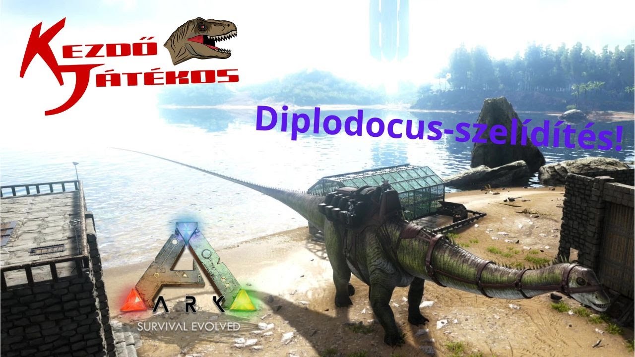 Ark: The Island - Diplodocus-szelídítés! - YouTube