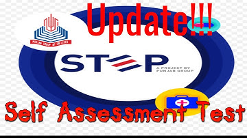 Step self assessment test update!