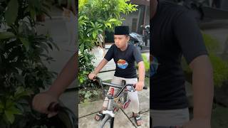 Ke masjid sendirian #sepeda #ontel #bmx #gowes #fypシ