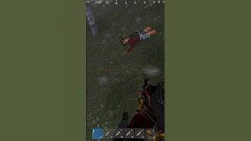 Caught Him Running from Raid Loaded in Rust #shorts