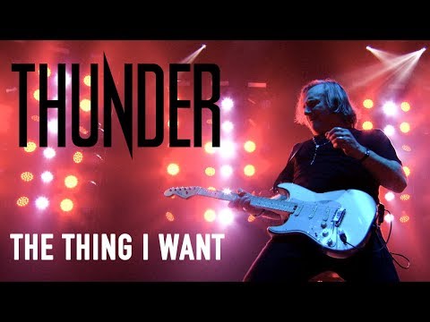 Thunder 'the thing i want (live in cardiff)' - official video from the live album 'stage'