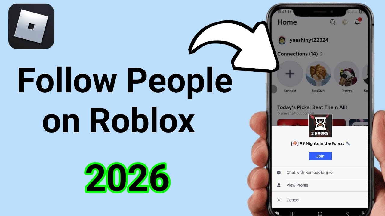 How To Follow People On Roblox 2026 YouTube 