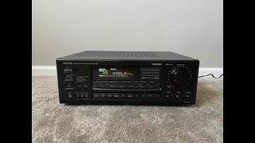 How to Factory Reset Onkyo TX-SV717PRO 5.1 Home Theater Surround Receiver