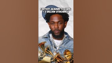 Fastest rap albums to earn 2 BILLION streams on Spotify‼️