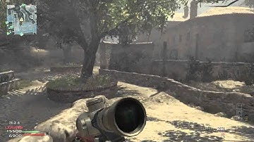 quick scope silent shot MSR mw3