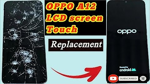 Oppo a12 touch screen replacement || zoobi tec