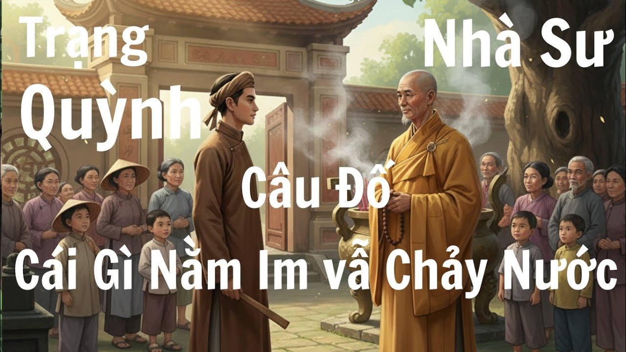 Trạng Quỳnh Trạng Quỳnh Và Nhà Sư: “Cái Gì Nằm Im Vẫn Chảy Nước?” – Cười Bể Bụng!