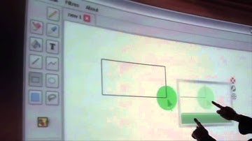 Direct and Indirect Multi-Touch Interaction on a Wall Display (IHM 2014)
