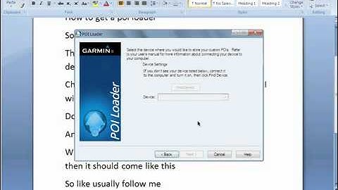 POI LOADER FOR GARMIN!!!
