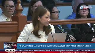 Improper na confidential funds ng VP, mahalagang maiparating sa taumbayan ayon kay Rep. Abante Jr.