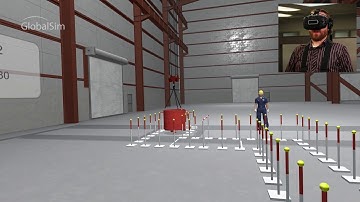 VR Overhead Crane Simulation