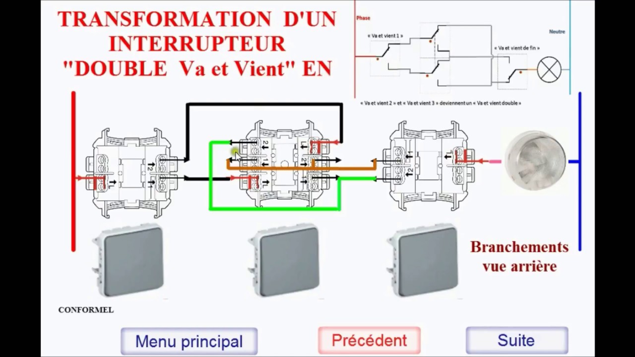 Schema Electrique Va Et Vient 3 Interrupteurs Sans