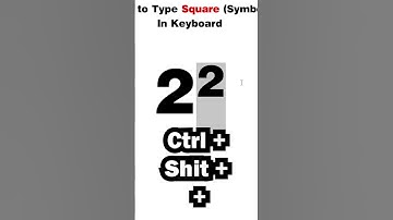 How To Type Square In Keyboard   Windows or Mac