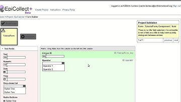 Tutorial - EpiCollect+ how to create Form