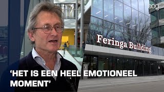 Ben Feringa geeft eerste college in ‘zijn’ gebouw: “Prachtige plek om nieuwe ontdekkingen te doen’