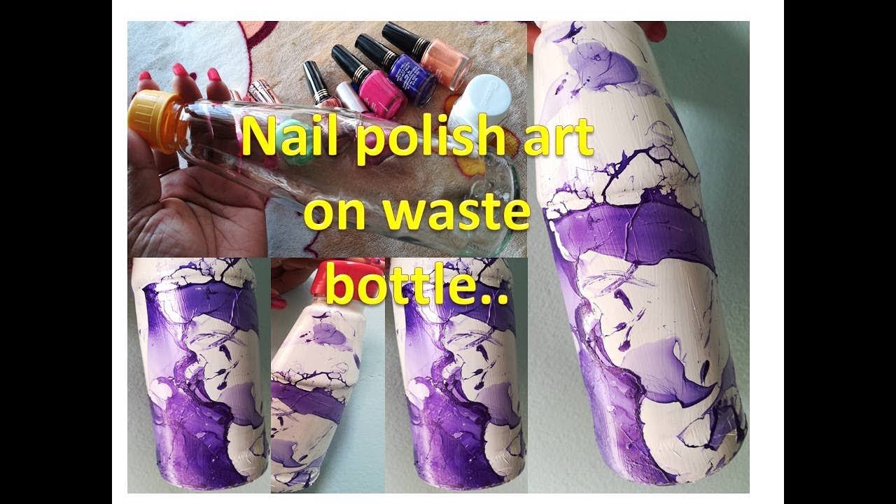 Nail Polish Pour Art Craft - Salvage Sister and Mister