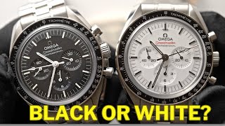 Let's See The White Omega Speedmaster In The Metal V.S. The Original - Which To Buy?